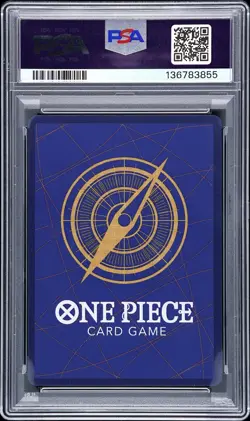 2025 ONE PIECE CARRYING ON HIS WILL RED MANGA ALT ART #118 MONKEY D. LUFFY PSA 9 - Image 2