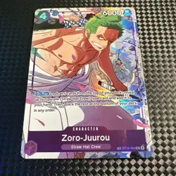 Zoro-Juurou Treasure Rare TR One Piece ST18-004 Emperors in the New World - Image 1
