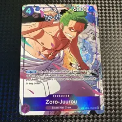 Zoro-Juurou Treasure Rare TR One Piece ST18-004 Emperors in the New World - Image 2