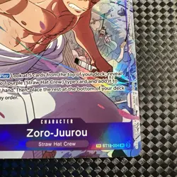 Zoro-Juurou Treasure Rare TR One Piece ST18-004 Emperors in the New World - Image 5