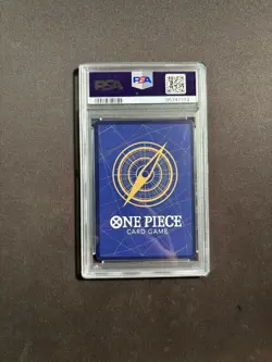 One Piece P-037 Luffy 1st Anniversary Tournament Participant Promo Anv PSA 10 GG - Image 2