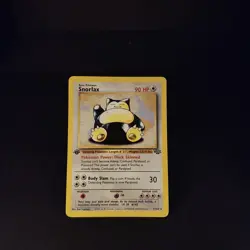 Pokemon Card - Snorlax Jungle 27/64 Rare 1st Edition Non-Holo - Image 1