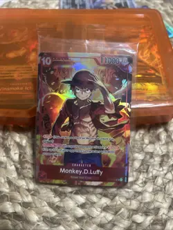 Monkey.D.Luffy (Treasure Booster Set) ST10-006 One Piece Promotion Cards Foil - Image 1