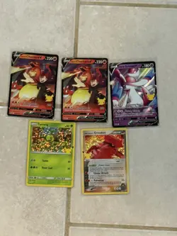 (20) Pokemon Celebrations Cards Lot Dark Sylveon Charizard Pikachu Gyarados - Image 3