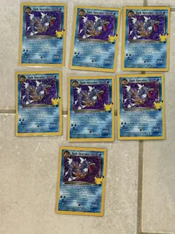 (20) Pokemon Celebrations Cards Lot Dark Sylveon Charizard Pikachu Gyarados - Image 4