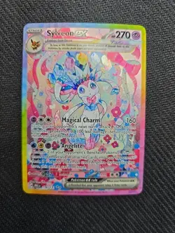 Pokemon Sylveon EX TCG Card Sir 156/131 Prismatic Evolutions - Image 1