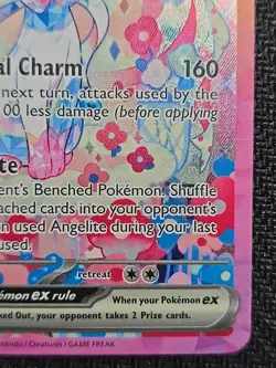 Pokemon Sylveon EX TCG Card Sir 156/131 Prismatic Evolutions - Image 2