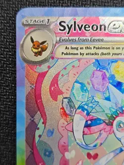Pokemon Sylveon EX TCG Card Sir 156/131 Prismatic Evolutions - Image 4