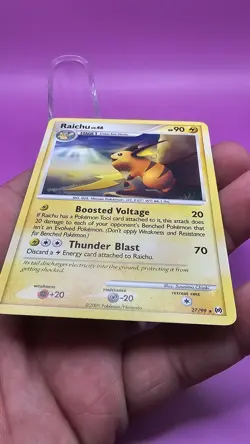 Raichu Arceus #27/99 NON-HOLO Rare Pokemon Card LP💛💛 - Image 5