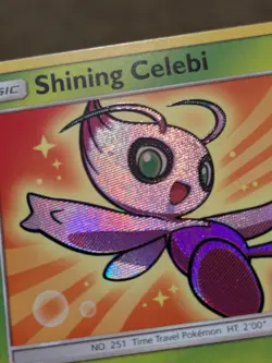 Pokemon Shining Celebi Shining Legends SM79 Shiny Promo Card LP - READ! - Image 4