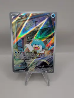 Pokemon TCG Quaxly Scarlet & Violet Paldea Evolved Card 206/193 Mint Condition - Image 1