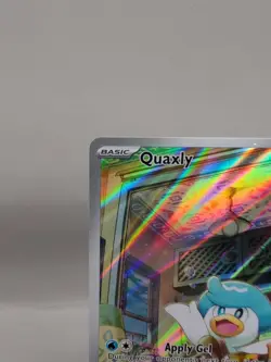 Pokemon TCG Quaxly Scarlet & Violet Paldea Evolved Card 206/193 Mint Condition - Image 2