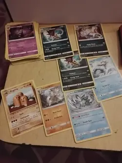 Pokemon Card Lot Over 350 With 35+ Holo Rares Over 60 Rares Lots Of GX - Image 5