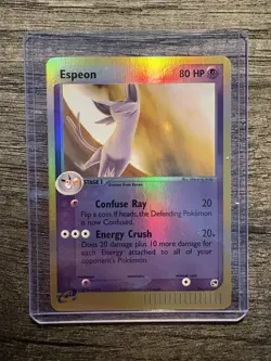 Espeon 16/100 EX Sandstorm 2003 Reverse Holo Rare Pokemon Card TCG - Image 1