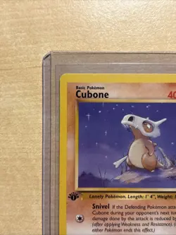 Pokemon TCG Cubone Jungle Card 50/64 Regular Common 1st Edition - Image 4