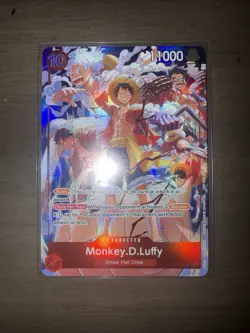 Monkey D. Luffy ST10-006 - One Piece Day Dallas 2025 Promo Card Gear 5 - Image 1