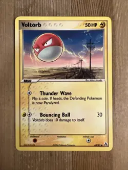 Voltorb 68/92 Pokemon Card NM Condition (EX Legend Maker) - Image 1