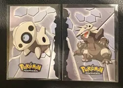 2003 topps Pokemon Advanced Die Cut Card RARE Aron /Aggron 16,18 - Image 1