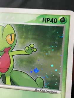 1ED Treecko Holo Constructed Starter Deck Japanese Pokemon Promo Card ADV - Image 3