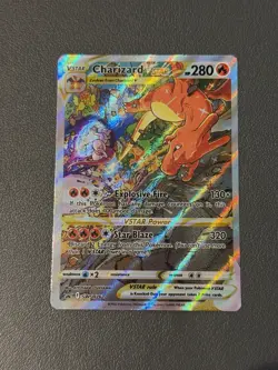 Charizard VSTAR SWSH262 Holo Black Star Promo Card Sword & Shield Pokemon Card - Image 1