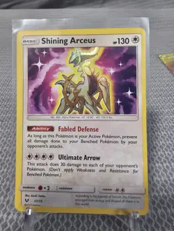 Shining Arceus 57/73 - Shining Legends - Holo Rare Pokemon Card NM - Image 1