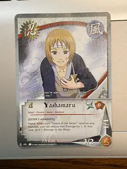 Naruto CCG TCG Yashamaru 180 / Lightly played condition card - Image 1