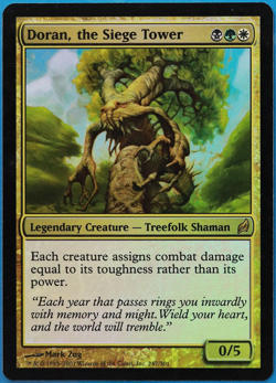 Doran, the Siege Tower FOIL Lorwyn NM Rare CARD (507109) ABUGames - Image 1
