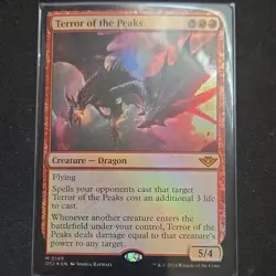 Magic: The Gathering Terror of the Peaks Foil Card Outlaws of Thunder Junction - Image 1