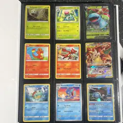 Pokemon Cards 151 Gen 1 Pokedex Complete Charizard Mew Binder Collection Lot 10 - Image 1