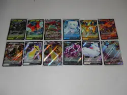 Pokemon S&S Vivid Voltage LOT of 12 V and Vmax Cards NO DUPLICATES - Image 1