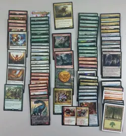 Magic 100 Commander Deck Zacama Naya Dinosaurs Win MTG Ready To Play - Image 1