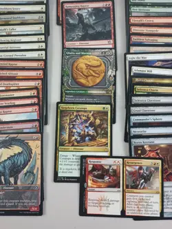 Magic 100 Commander Deck Zacama Naya Dinosaurs Win MTG Ready To Play - Image 4