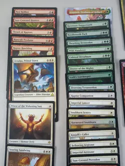 Magic 100 Commander Deck Zacama Naya Dinosaurs Win MTG Ready To Play - Image 5