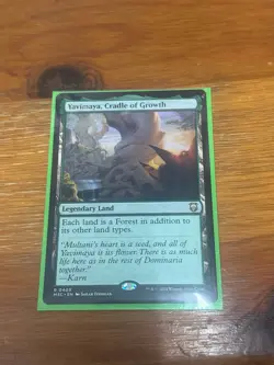 MTG Yavimaya, Cradle of Growth [Modern Horizons 3 Commander] Near Mint Magic - Image 1