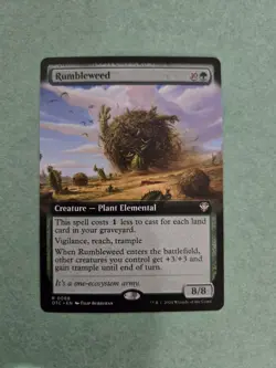 Rumbleweed (Extended Art) - Commander: Outlaws of Thunder Junction - NM - MTG - Image 1