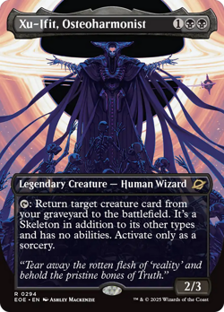 Xu-Ifit, Osteoharmonist (Borderless) [Edge of Eternities] Foil Near Mint - Image 1