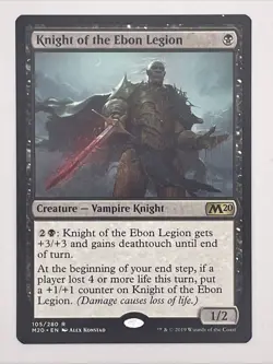 Knight of the Ebon Legion Core Set 2020 Regular - Image 1