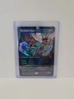 MTG - Mistbind Clique (Borderless Foil) Lorwyn Eclipsed - Image 1