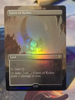 Caves of Koilos (Borderless) Dominaria United Foil NM - Image 1