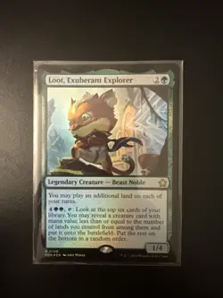 Loot, Exuberant Explorer - Foundations Rare Foil - Image 1