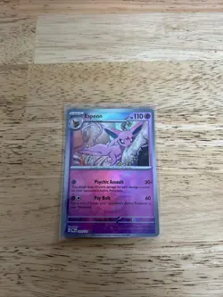 Pokemon TCG: Prismatic Evolutions - Espeon (Master Ball) 33/131 English NM - Image 1