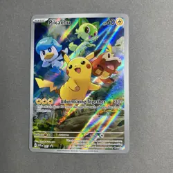 Pokemon Pikachu 027 Promo Scarlet & Violet NM/M - Image 1