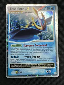 Pokemon Empoleon LV.X Diamond & Pearl Holo 120/130 MP - Image 1