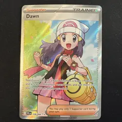 Pokemon Phantasmal Flames Dawn 118/094 Full Art Trainer NM - Image 1