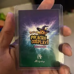 One Piece (Pikachu) #E20 - Silver Holo Box Hit Electric Pikachu Cosplay Pokemon - Image 3