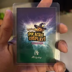 One Piece (Pikachu) #E20 - Silver Holo Box Hit Electric Pikachu Cosplay Pokemon - Image 4