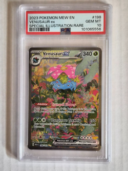 PSA 10 Venusaur ex 198/165 SIR - Pokemon Scarlet & Violet: 151 ENGLISH - Image 1