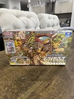 Pokemon TCG Eevee Heroes Gym Box Japanese Sealed - Image 1