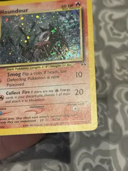 2001 POKEMON NEO DISCOVERY #5/75 HOUNDOUR HOLO - Image 5