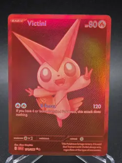 Pokemon Victini 171/086 Sv: Black Bolt Holo NM - Image 1